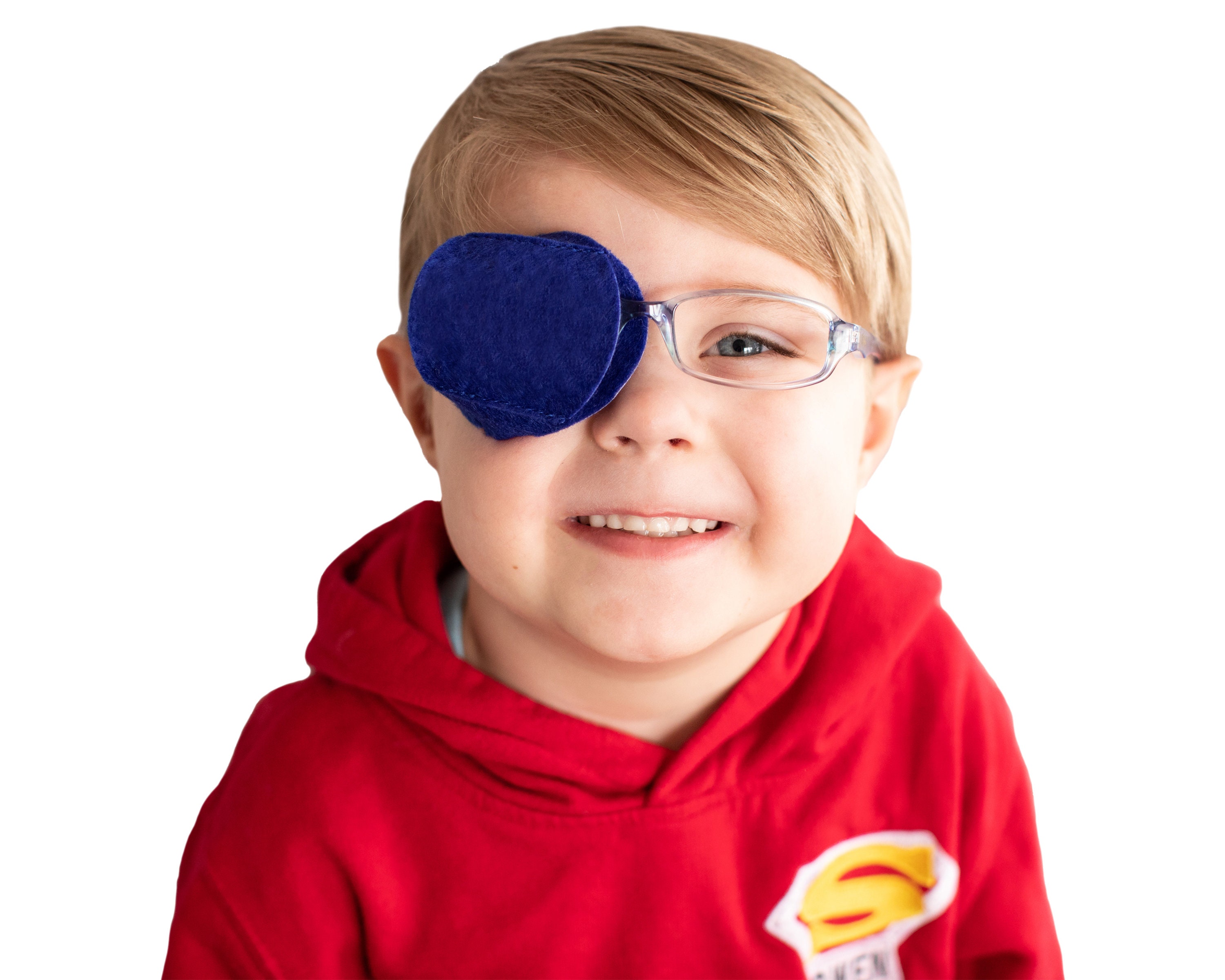 Eyeglass Eye Patch (child Plain) - Etsy