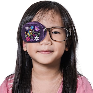Eyeglass Eye Patch (Child Spanish Flowers)