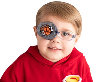 Eyeglass Eye Patch (Child Sportsballs)