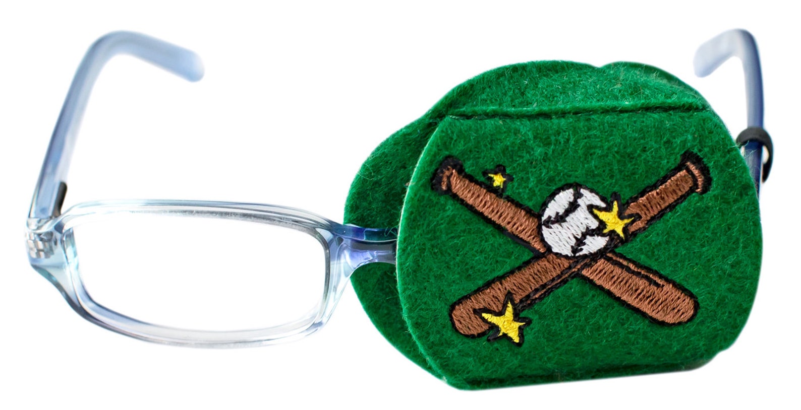 Child Baseball Eyeglass Eye Patch Etsy