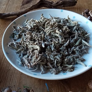 Griekse salie, Salvia Fruticosa, gedroogde bladeren.