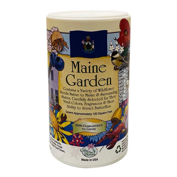 Maine Garden Shaker Can