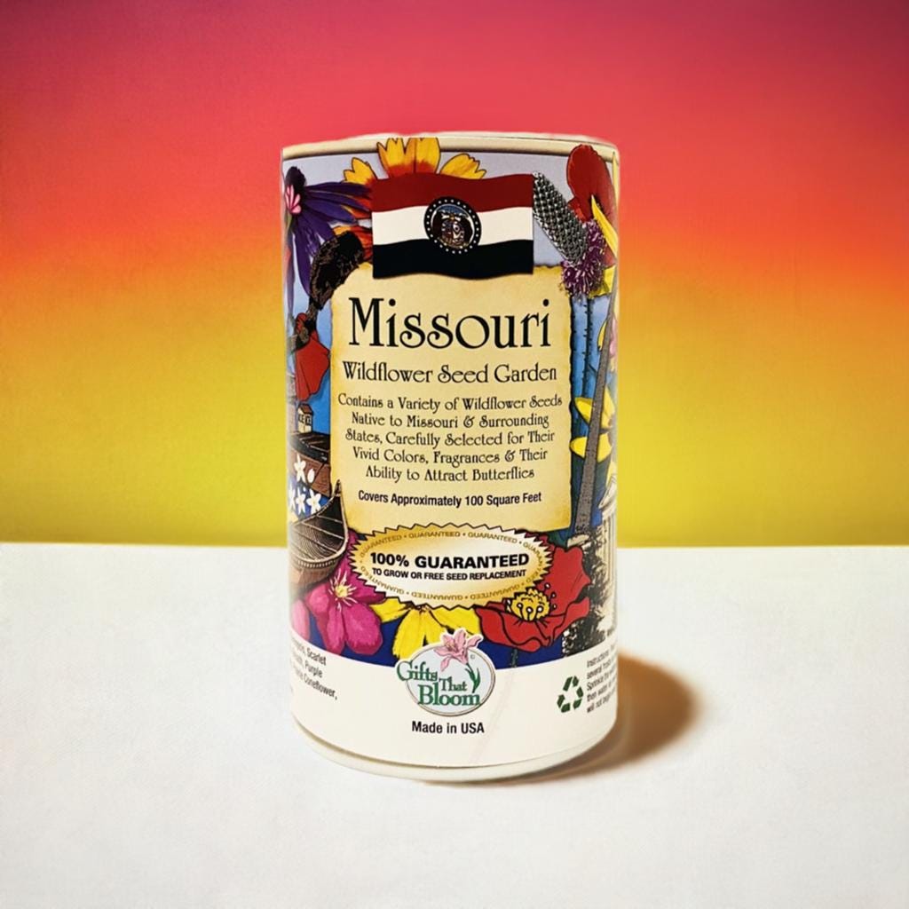 Gifts That Bloom Missourish Missouri Garden Shaker Can, Size: 4.25