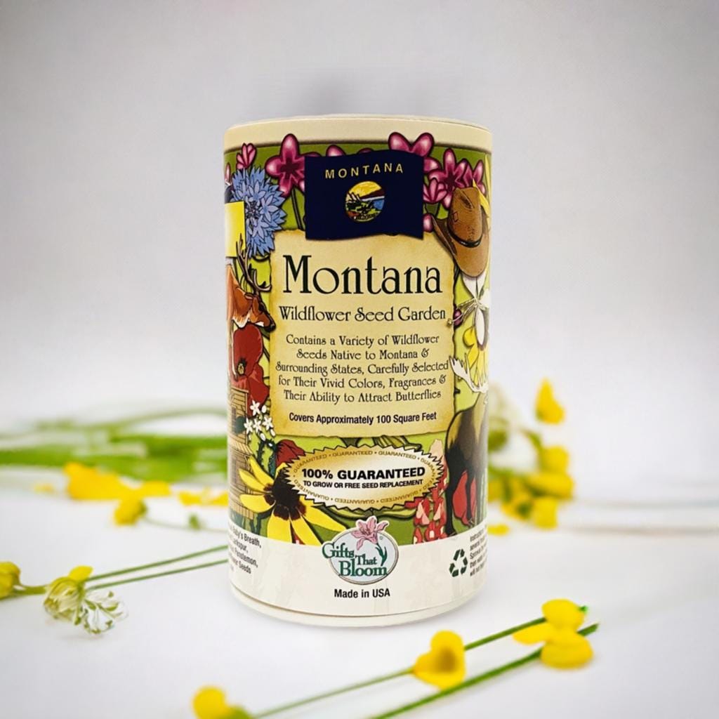 Gifts That Bloom Montanash Montana Garden Shaker Can, Size: 4.25