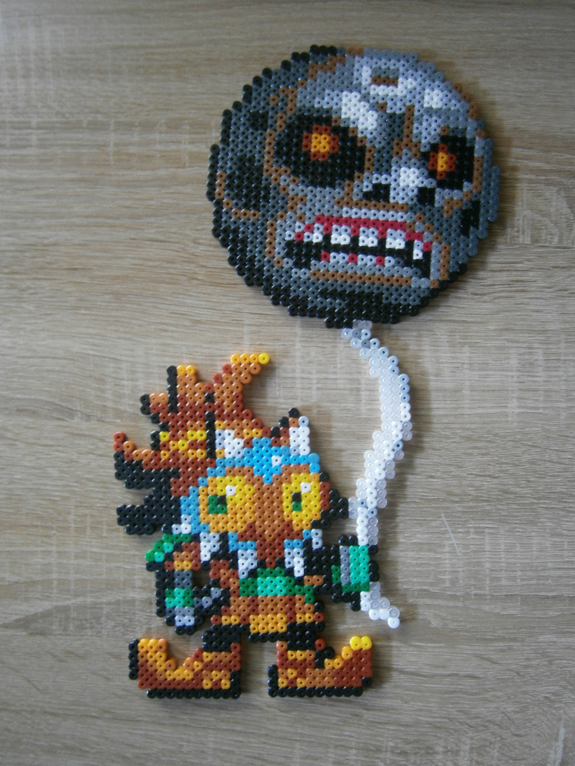 Skull Kid Perler