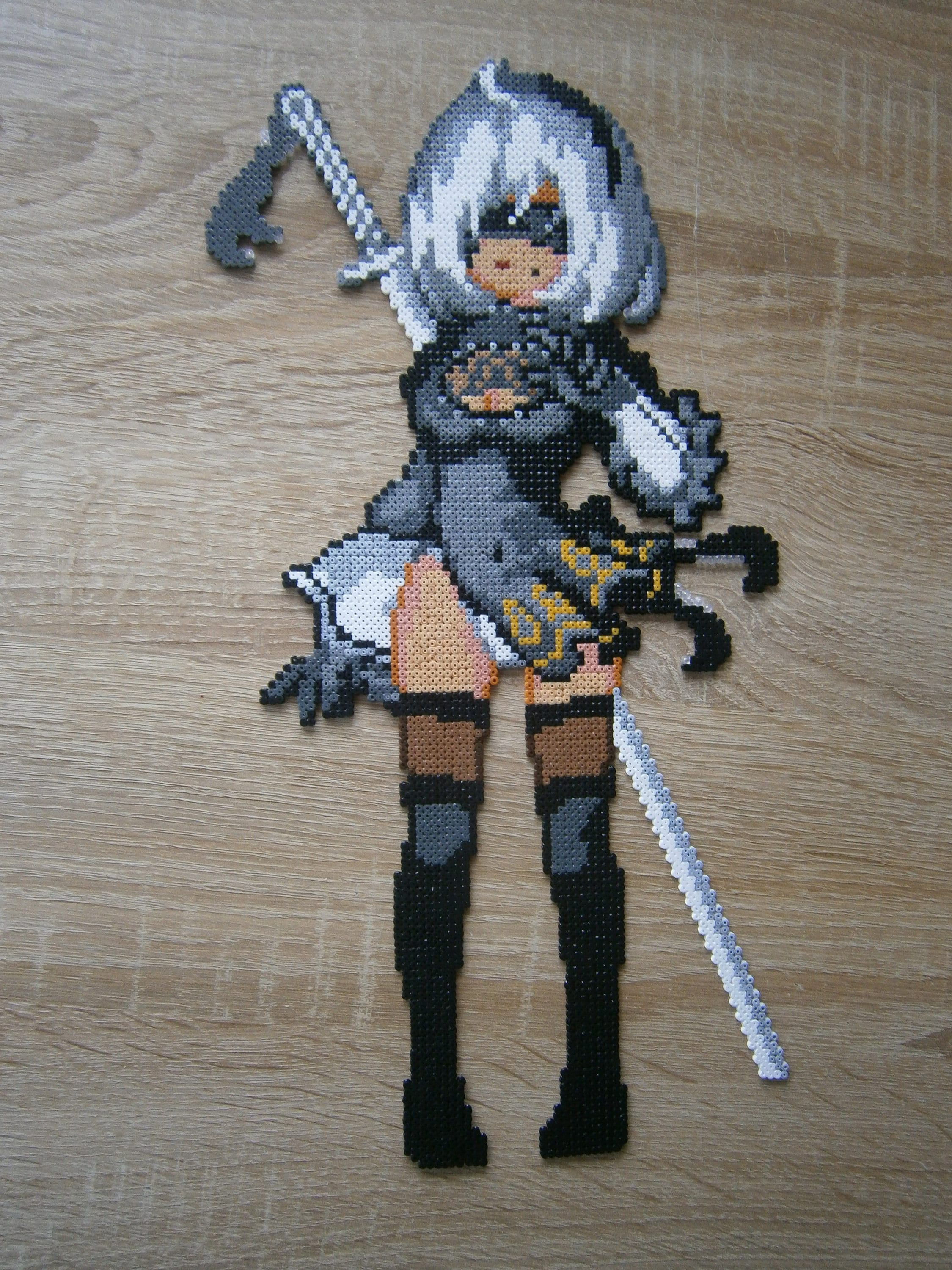 Pixel art on sale perler beads