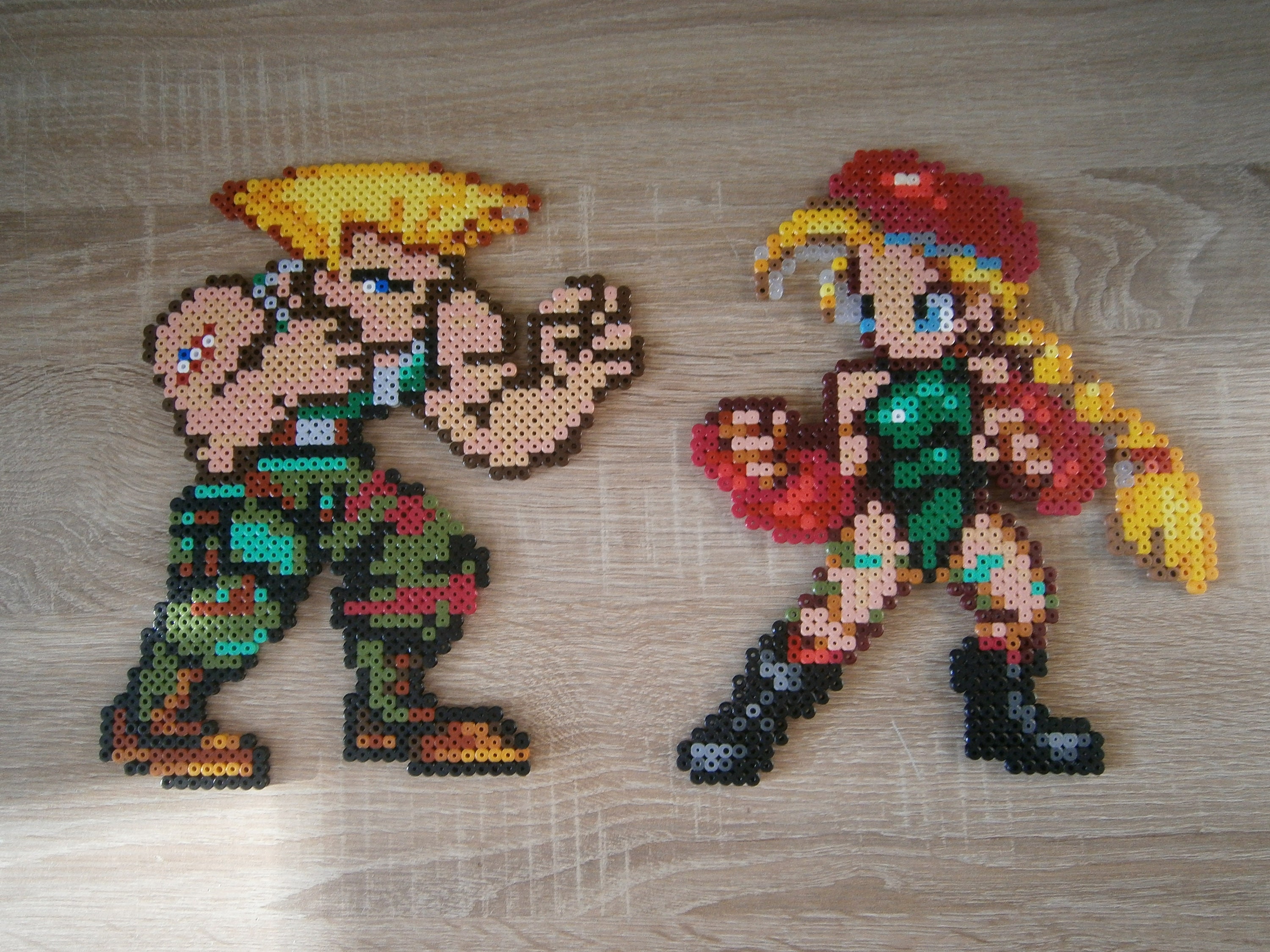 Wall Sticker Street Fighter Guile Pixel Art