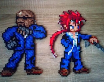 Rude and Reno Perler beads