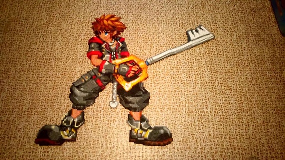 Wall Decoration - Sora Kingdom Hearts | Sprite From the