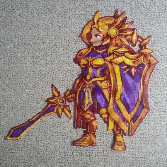 Leona And Vi Pixel Art Etsy