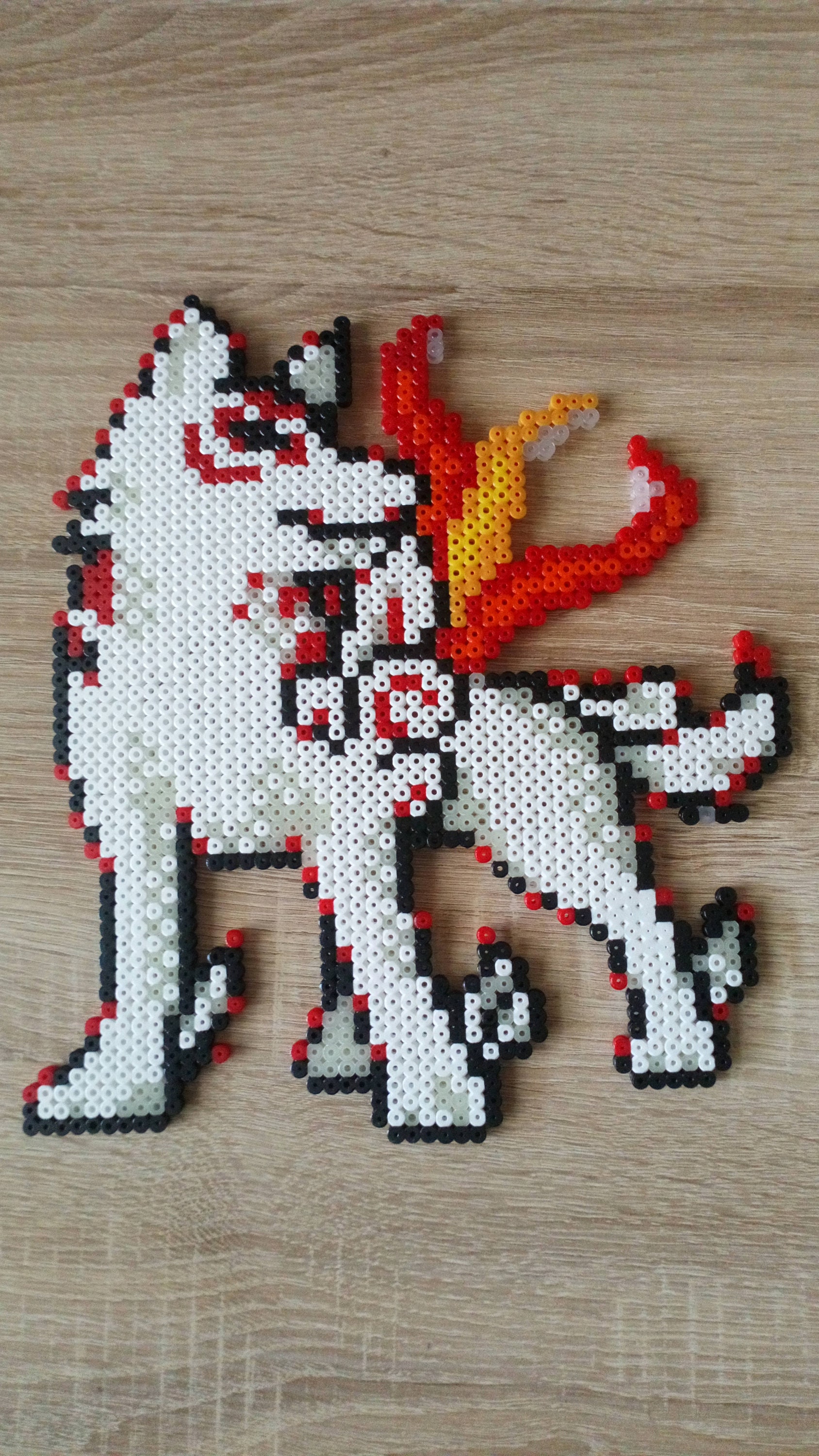 Okami Amateratsu Perler Beads - Etsy