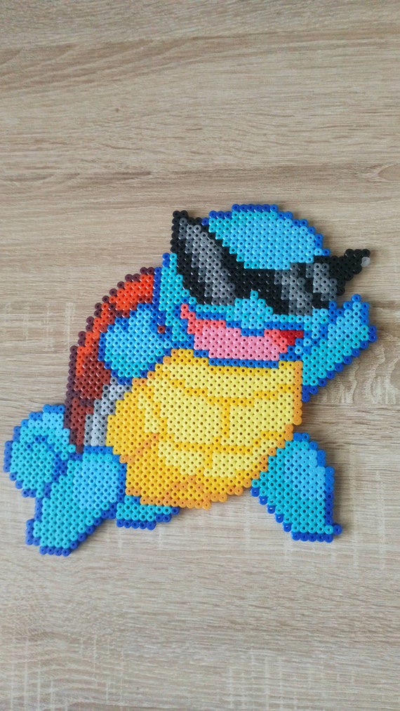 Buy Thug Life Squirtle Pixel Art Online in India 