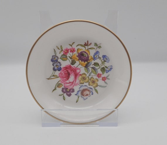 Royal Doulton /'Arcadia/' Small Pin Trinket Butter Dish Vintage England