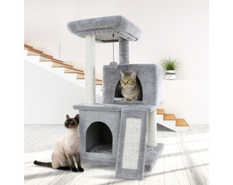 upcycled cat tree