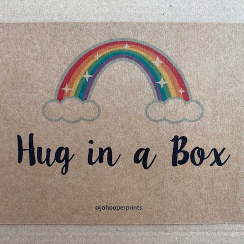 Hug in a Box Gift Set Perfect for family or friend self Etsy