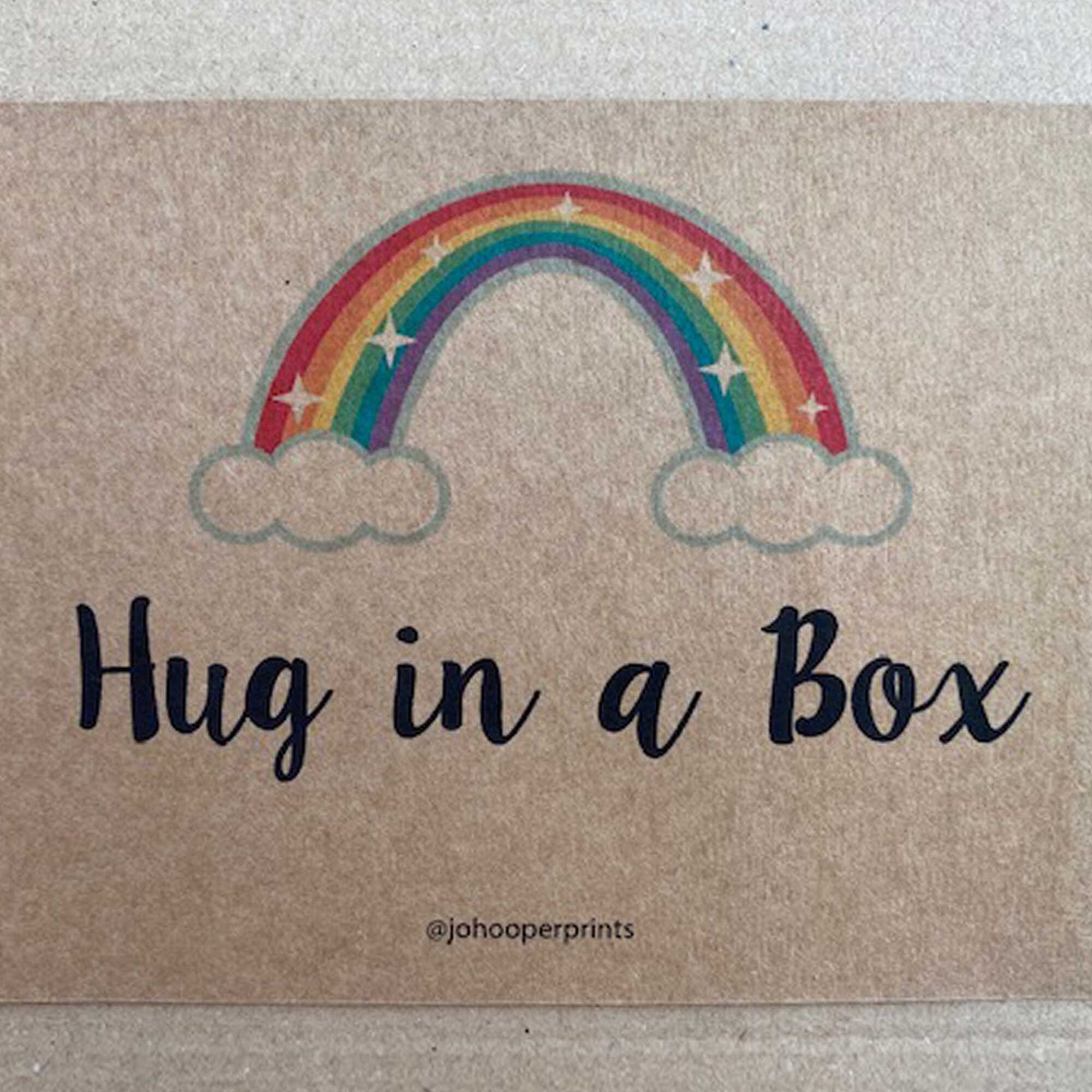 Hug in a Box Gift Set Perfect for family or friend self Etsy