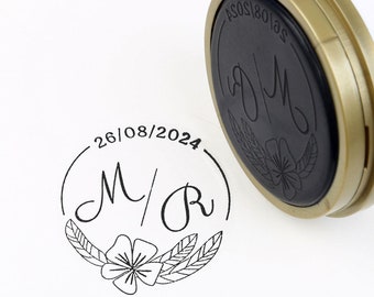 Custom Wedding Stamp: Personalized Invitation Letter (42mm)
