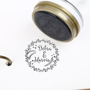 Sello de recuerdo de boda, sello para guardar la fecha, sello personalizado para invitación de boda, sello para sobre