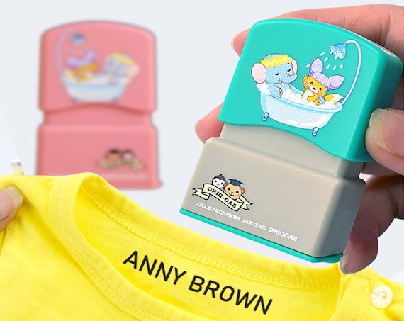  Personalized Custom Name Stamp For Clothing Kids