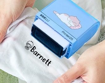 Personalized Name Stamp: Kids Clothing Labels, School Uniforms