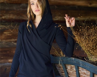 Hoodie - women's black