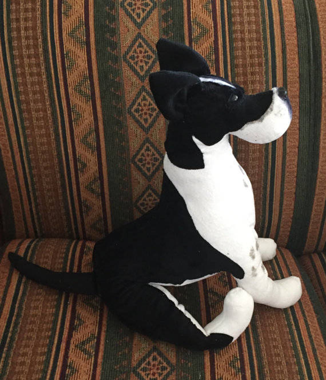 Great Dane Puppy Stuffed Animal Stuffed Dane Toy Great Dane Etsy