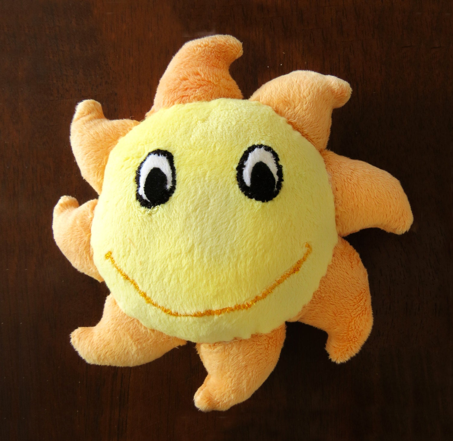 Sol juguete suave el sol de peluche animal abrazar felpa Etsy