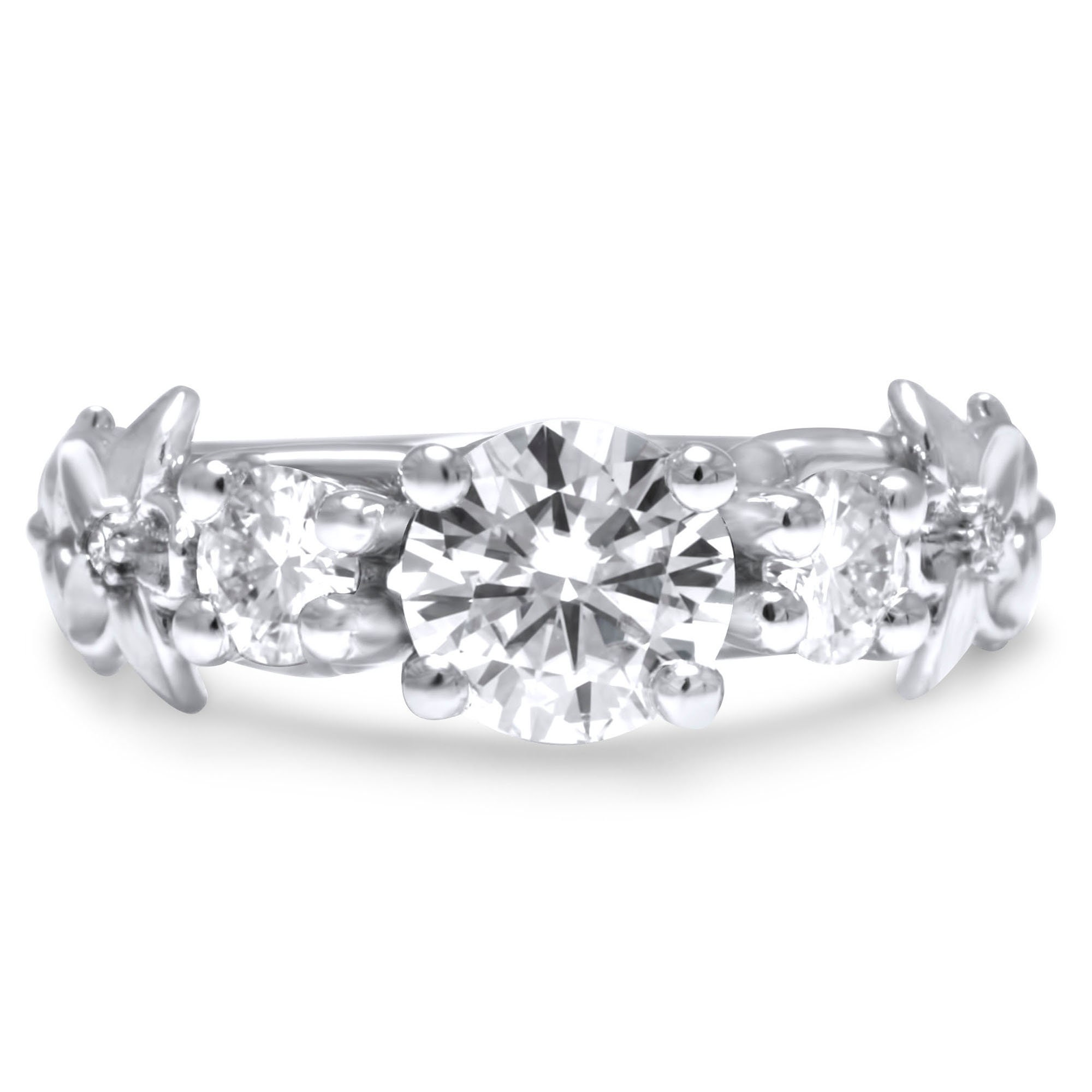 3 CT Moissanite Engagement Ring In Hidden Halo, 3 CT Crushed Ice Oval - Foto 11