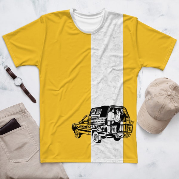 Tap-Tap - Bande Jaune - T-shirt homme