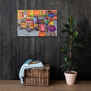 Trafik Lokal - Canvas
