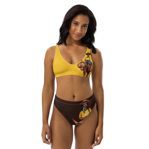 Bourik high-waisted bikini