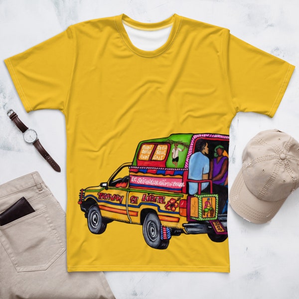Tap-Tap - T-shirt jaune pour homme