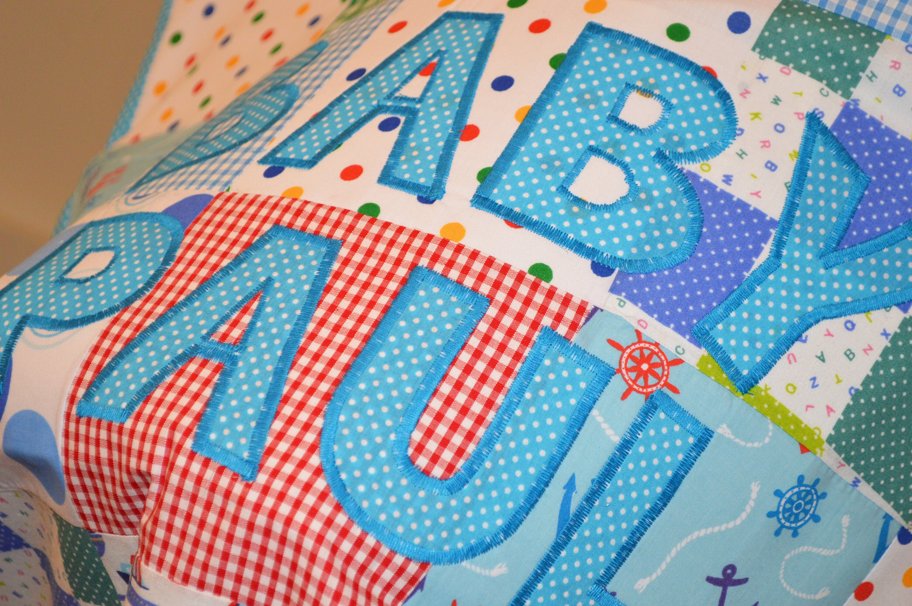 customised baby blanket