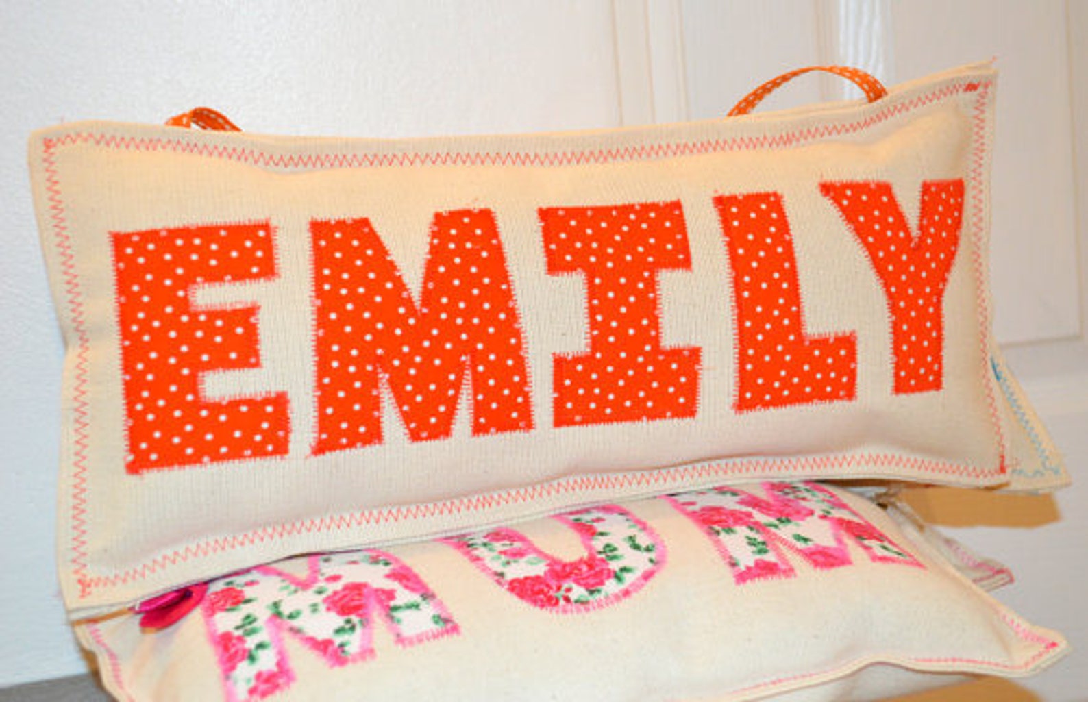 Kids Name Pillow Children's Personalised Pillow Log Etsy