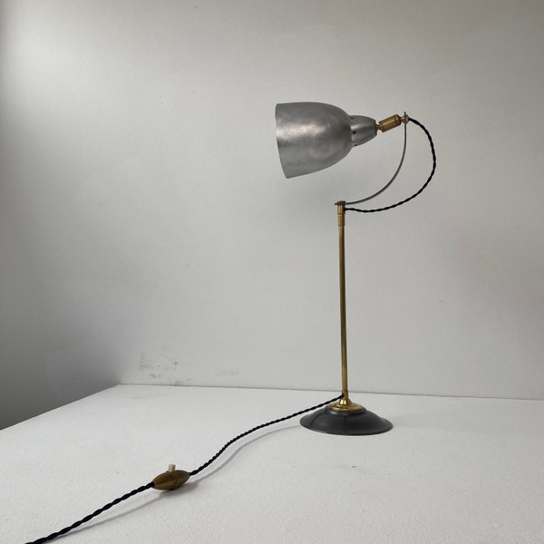 Old ATELIER INDUSTRIEL lamp 1950 vintage Old French Lamp