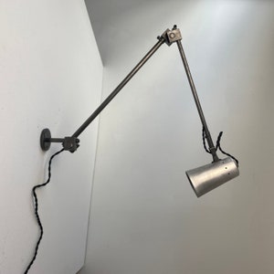 Old industrial workshop wall light 1950 Old French Lamp