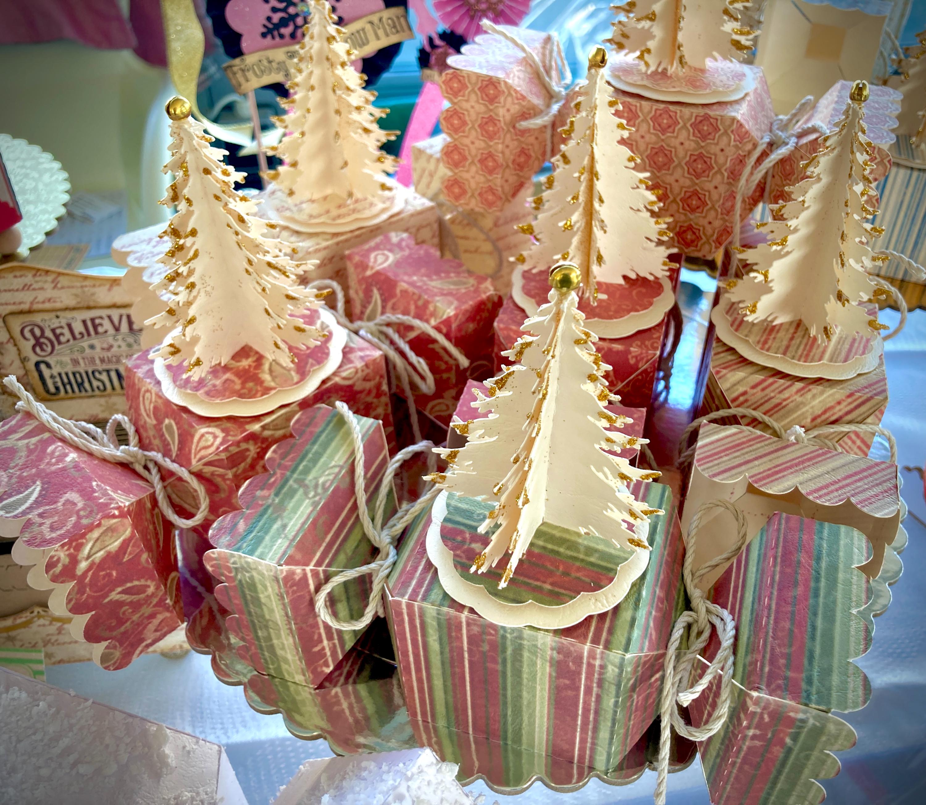 Favor Box Candy Christmas Tree /cut File SVG PDF/ Instant Download ...