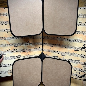 Double carte pop-up/fichier SVG/téléchargement immédiat/bricolage papercraft/projet créatif/fichier scanné/découpé/