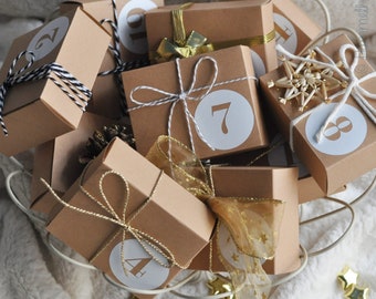 Plotterdatei Adventskalenderzahlen, Zahlen, Adventskalender, Anhänger, Weihnachten