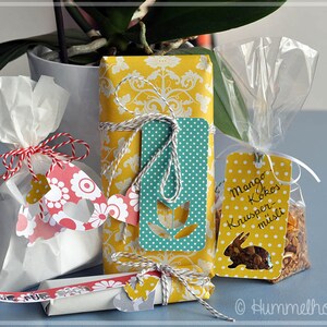 Plotterdatei Anhänger Ostern, Sortiment, Geschenkanhänger