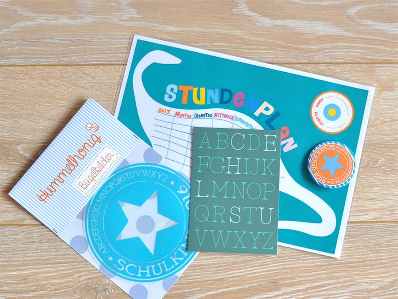 congrats school start card Postcard enrolment ABC