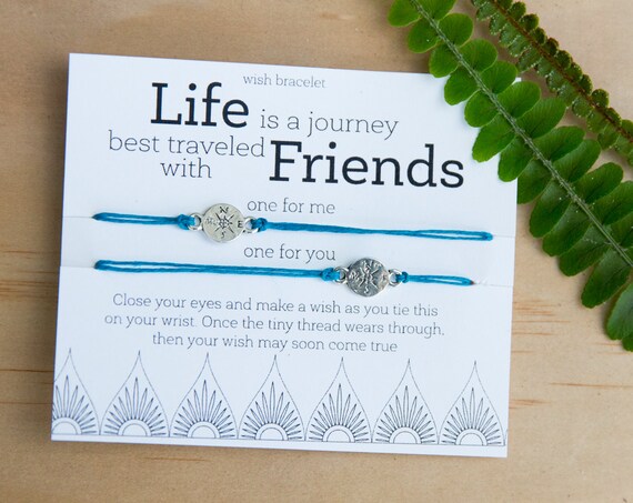 Life is a journey bracelet Clearance