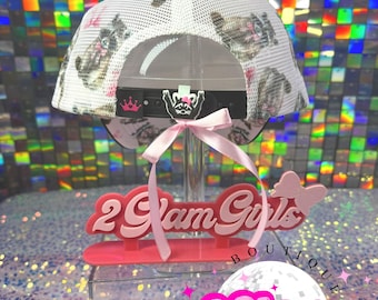 Exclusive Hat Charms for the back strap of the hat ~ Charms for hats ~ Game Day charms ~ Raccoon charms