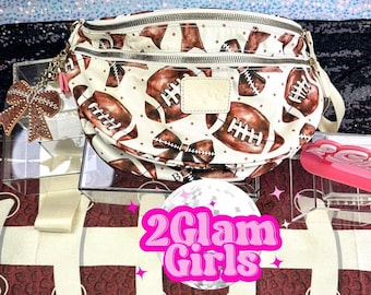 Exclusive 2 Glam Girls Football Bum Bags
