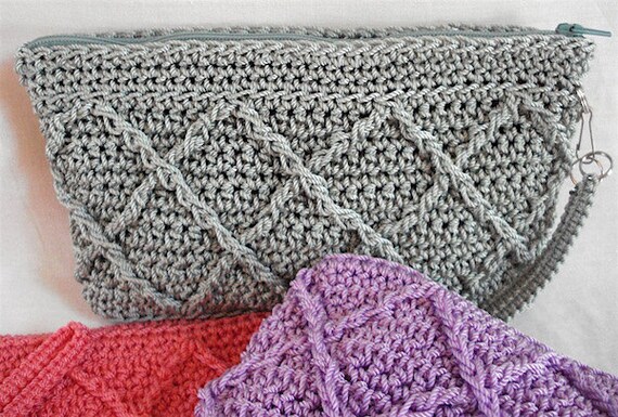 crochet makeup bag pattern