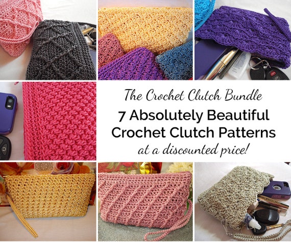 crochet clutch purse pattern