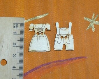 Button Dirndl lederhosen 25 mm for folk festival Oktoberfest as a stray part decoration table decorations