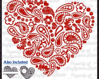 Paisley Svg Etsy