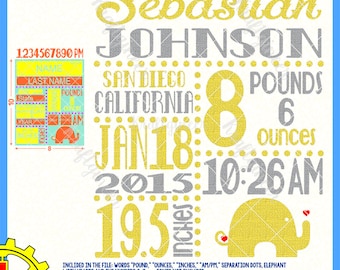 Download Baby Statistics Svg Etsy