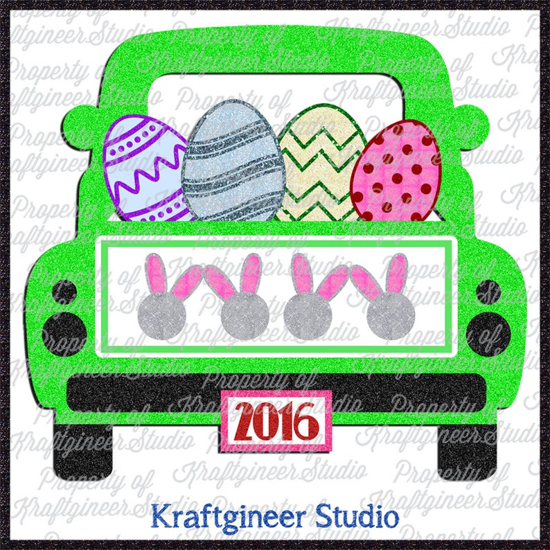 Download Vintage Truck SVG antique truck SVG classic truck svg Easter | Etsy